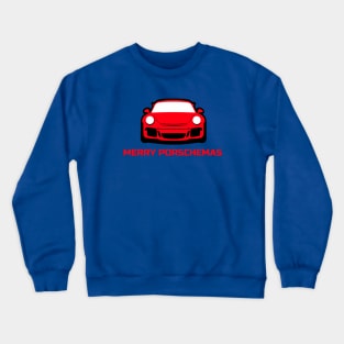 Merry Christmas Porsche Porschemas 911 GT3 Crewneck Sweatshirt